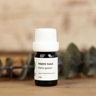 Eden天然美国白鼠尾草2ml静心提升瑜伽平复情绪调和清洁水晶香薰