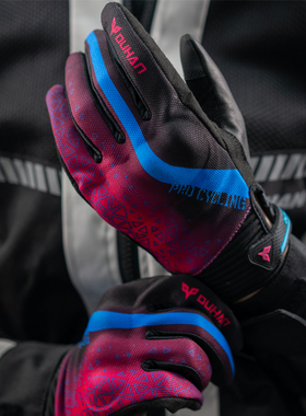 DUHAN/杜汉S2骑行手套摩托车防摔透气触屏手套情侣机车手套夏季