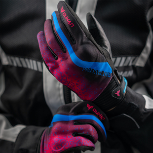DUHAN/杜汉S2骑行手套摩托车防摔透气触屏手套情侣机车手套夏季