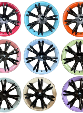 特斯拉model Y轮毂盖19寸运动款ABS防刮装饰盖静音轻量化保护轮毂