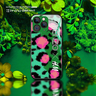 潮牌轻奢法国KENZO虎头联名款 适用于iphone16promaxplus手机壳
