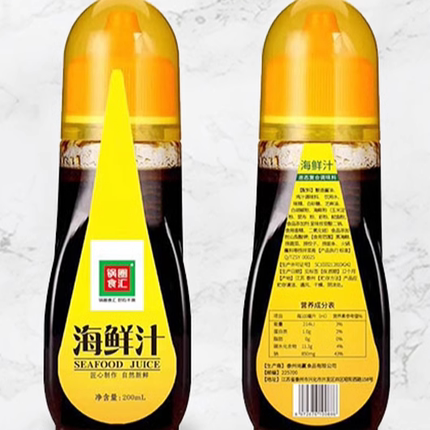 锅圈食汇海鲜汁火锅蘸料海鲜酱汁捞汁蒸生蚝扇贝豆捞提鲜调料0脂