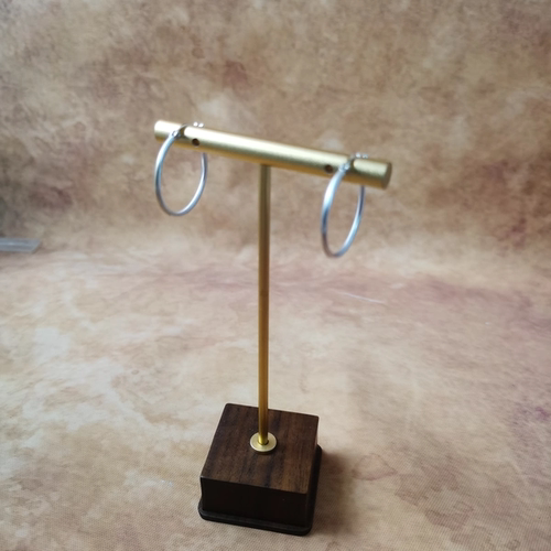 Vintage中古欧洲回流925银素银耳圈耳环