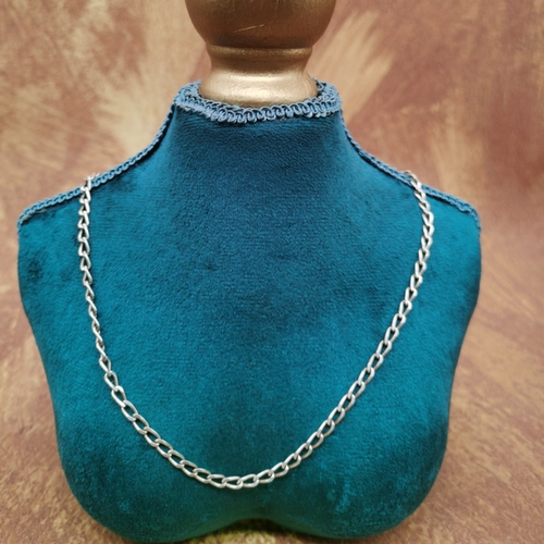 Vintage中古欧洲回流925银项链大全标60.5cm