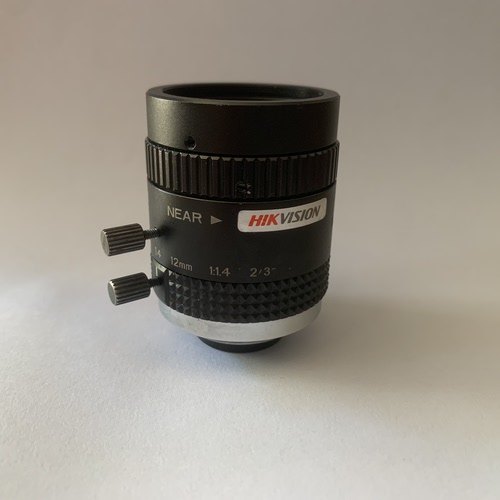 海康工业相机500万高清镜头定焦12mm 1/1.4 16mm焦距像面2/3微单