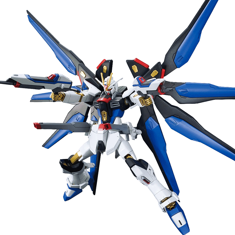 万代高达模型HG HGCE 1/144 seed destiny新生版突击强袭自由敢达