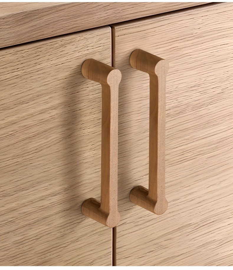 新中式复古胡桃木橱柜衣柜门拉手简约抽屉鞋柜实木木质门把手手柄,基础建材,小拉手,淘宝优惠券,粉丝福利购,淘宝优惠卷