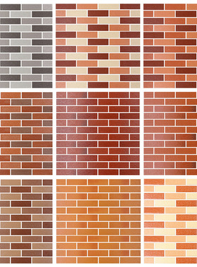 45x145外墙砖通体三色砖文化石别墅外墙自建房佛山瓷砖工程砖