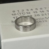 Endless Abyss经典 字母印刻戒指925银男女士外圈拉丝雕刻指环情侣