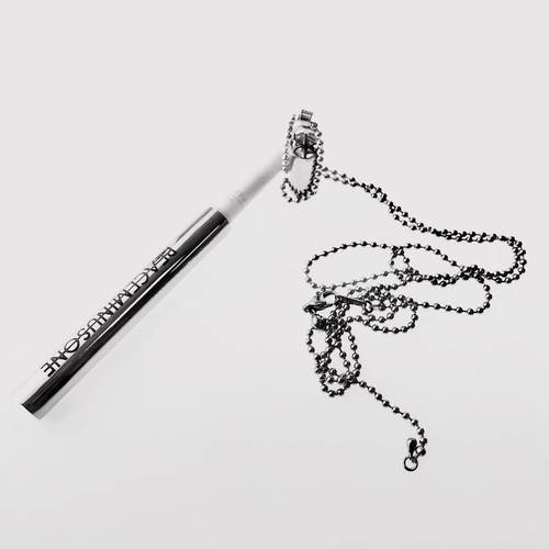 Endless Abyss 权志龙GD同款PMO雏菊字母烟管项链男女吊坠毛衣链