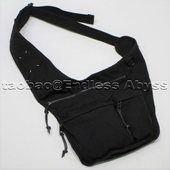 canvas Endless Abyss四点缝线枪包机能风帆布斜挎包diagonal bag