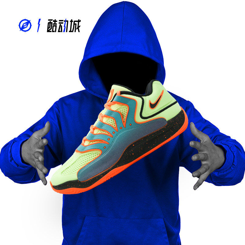 指南针 NIKE KD 18 EP 杜兰特18代 男子低帮实战篮球鞋HV1991-301