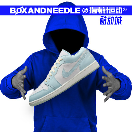 AIR JORDAN 1 LOW SE AJ1 蓝白 男子低帮复古篮球鞋 HJ5999-400