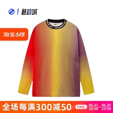 NIKE X STUSSY 联名款 渐变 圆领 男女运动休闲长袖T恤DO5309-902