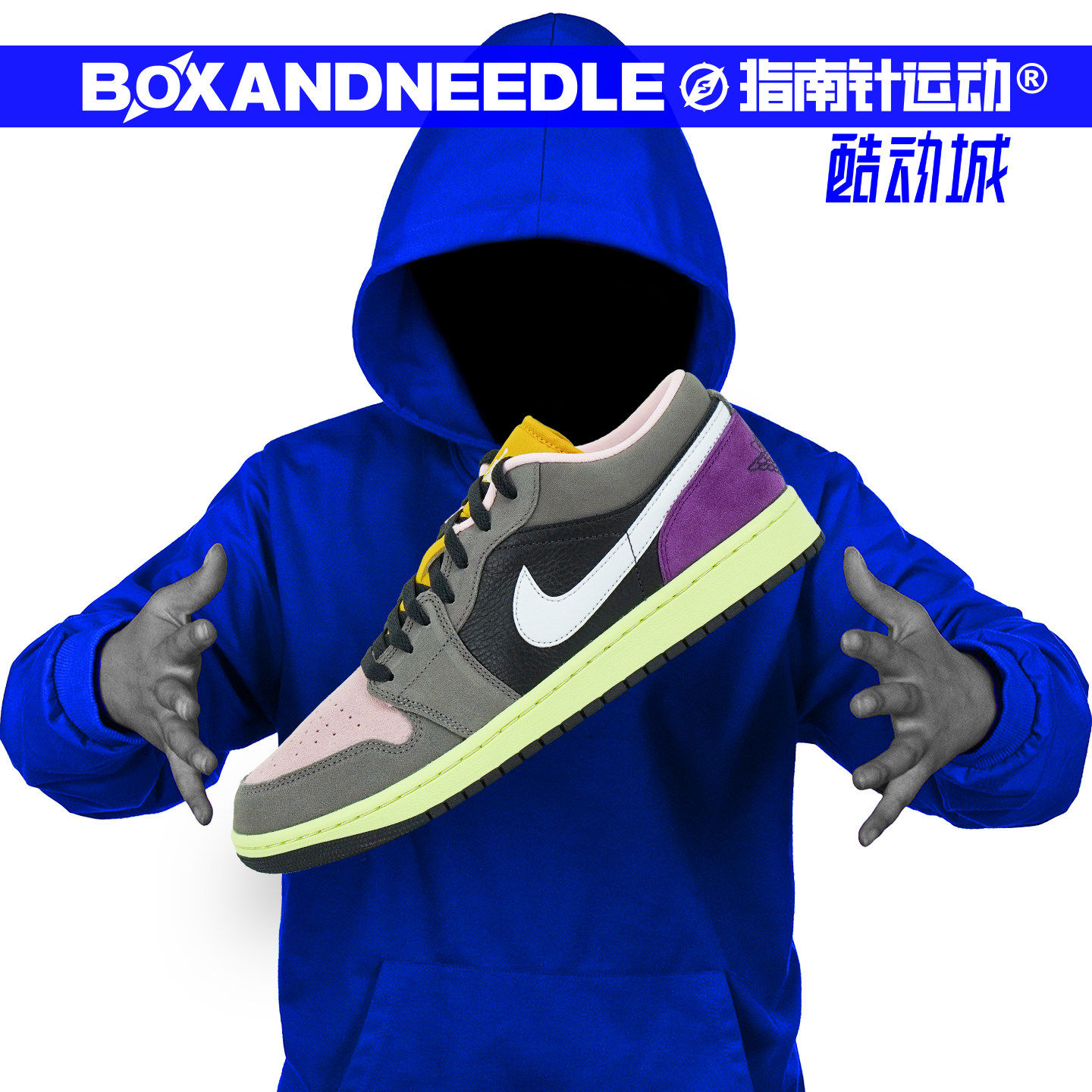 AIR JORDAN 1 LOW SE AJ1黑灰 乔一男子低帮篮球鞋HQ2010-012-005