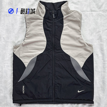 指南针 NIKE NOCTA联名 男女双面穿休闲运动背心马甲 DR2664-010