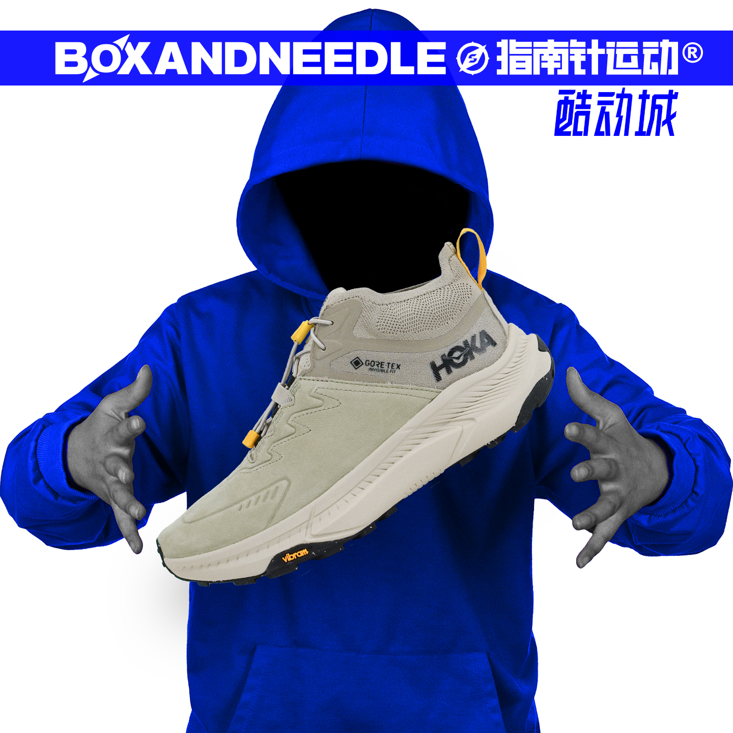 HOKATRANSPORTCHUKKA男徒步鞋