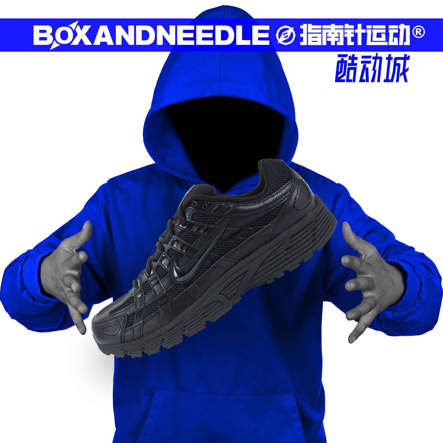 NIKEP-6000男子低帮复古跑步鞋