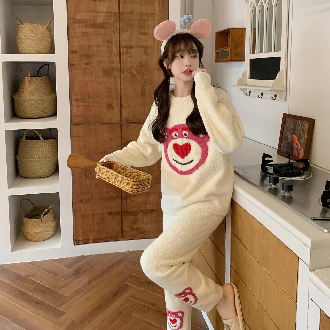 秋冬软绵绵家居服亲子