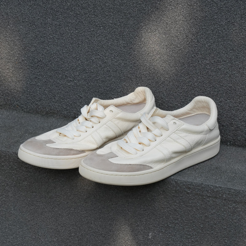 牦牛皮舒适不磨脚入股不亏德训鞋