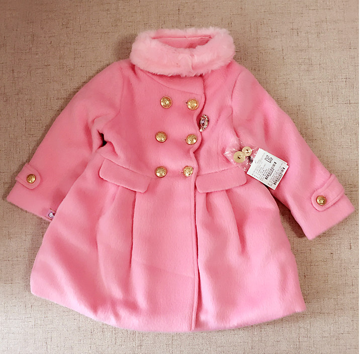 Manteau pour fille SUMMERBABY en laine - Ref 2161849 Image 1