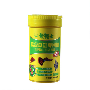 曼舞者草缸专用热带鱼饲料七彩微粒缓沉小型鱼粮观赏鱼食鱼饵上浮