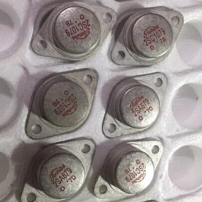 2SC1079/2SA679  拆机 翻新 三极管 金封铁帽TO-3封装 拍前联系