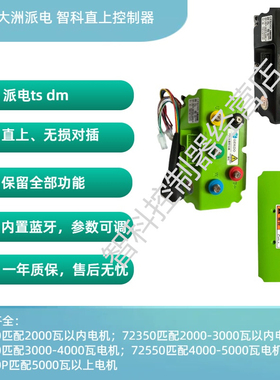 新大洲派电ts dm无损直上控制器内置蓝牙260匹配2000瓦以内电机