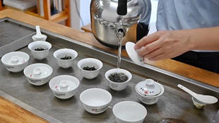 黑掌柜 武夷山水帘洞老枞水仙 木质香花香 清甜回甘