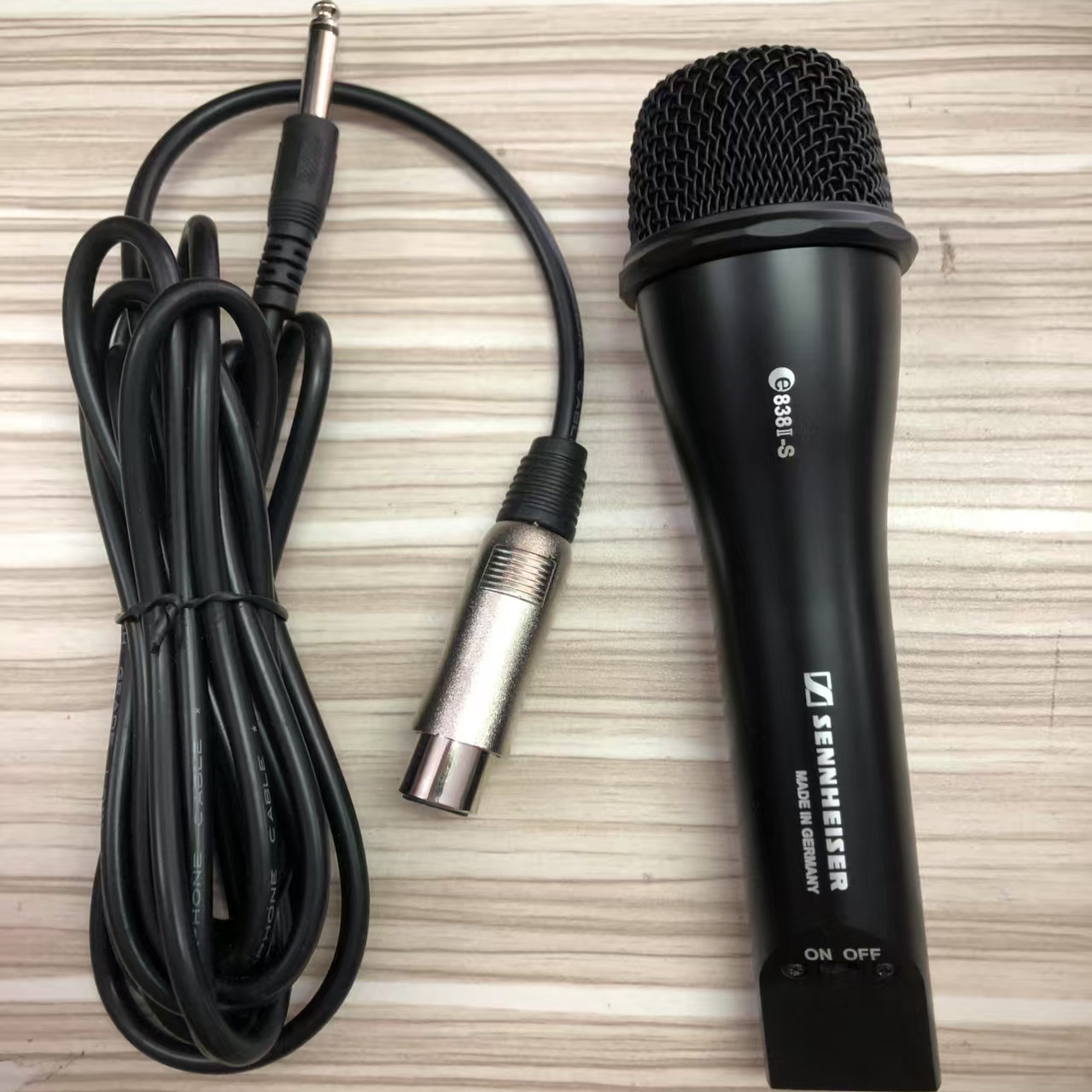 森海塞尔 有线话筒专业动圈功放ktv卖唱户外直播声卡高级麦克风