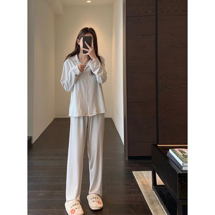 AMR UU◆工厂好货 神仙面料轻薄舒适宽松家居服睡衣套装女春夏新