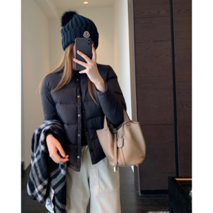 羽绒服厚外套女秋冬新 保暖轻便～高品质三星90白鸭绒短款 AMR