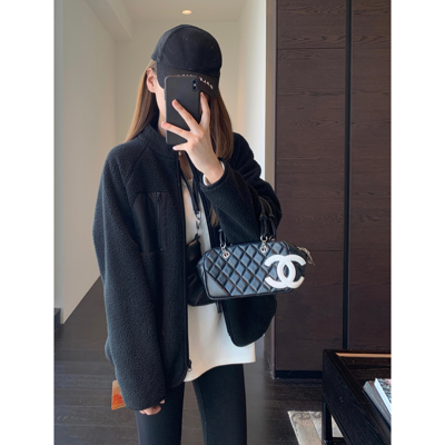 AMR UU◆实穿主义 单穿叠穿时髦保暖加绒厚外套女上衣2025秋冬新