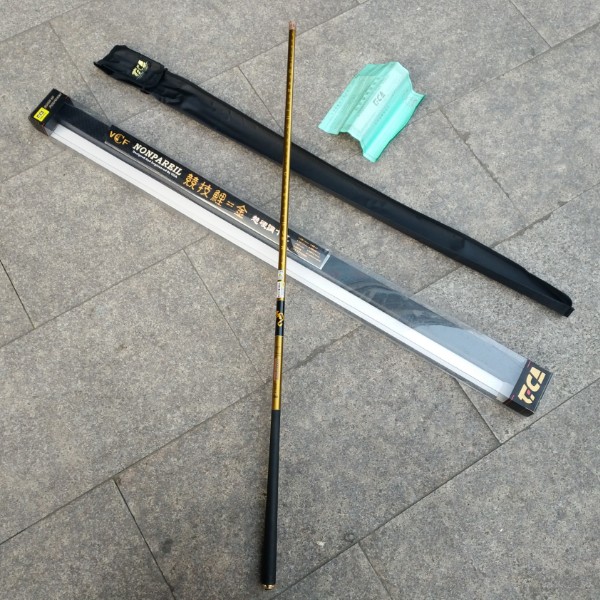 迪佳竞技鲤金鱼竿配节