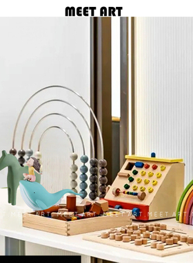 样板房售楼处儿童娱乐区摆件