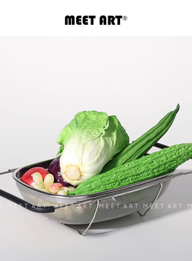 样板间厨房仿真蔬菜水果