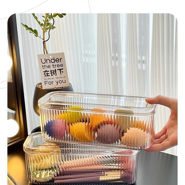 化妆刷收纳盒防尘高级感粉扑美妆蛋晾晒沥水架散粉腮红眉笔刷子筒