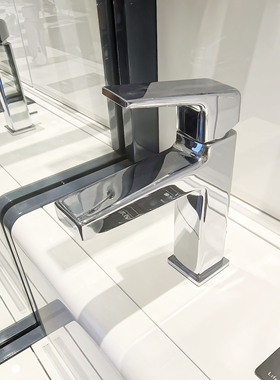 TOTO台盆龙头TLG10301B/TLG10303B/TLG10305B冷热水铜合金龙头