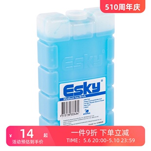 esky蓝冰砖冰板冰包大号长方形保鲜冷藏保温箱专用冰袋冰盒空调扇