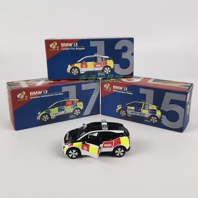 TINY合金警察车救护车消防车