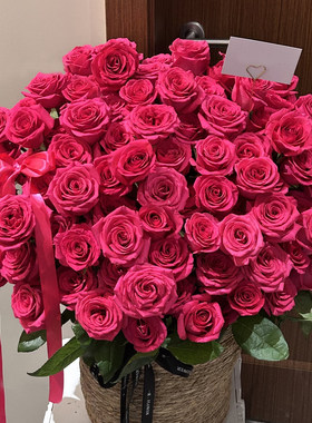 佛洛依德玫瑰花鲜花花束云南基地直发速递同城教师节礼物客厅装饰
