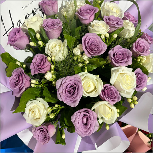 弗洛伊德卡布奇诺玫瑰花鲜花花束云南基地直发速递同城教师节礼物