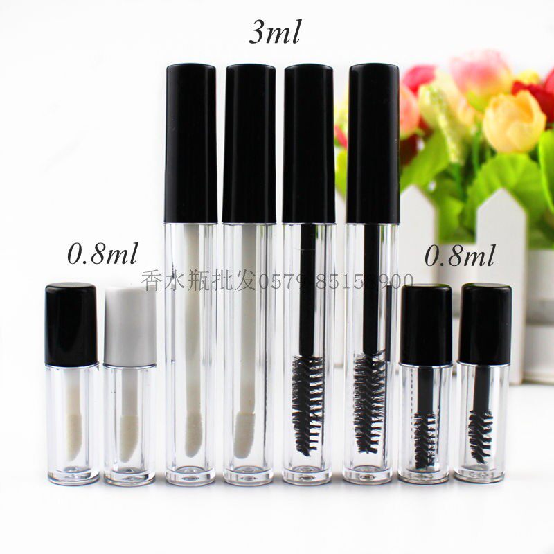冲钻 0.8/3ml/10ml 唇彩管唇釉 包材唇釉DIY 空管手工管 睫毛膏瓶