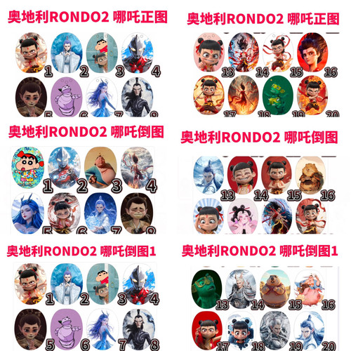 满10个包邮 RONDO2二代人工耳蜗奥地利 外壳贴纸，哪吒款 - 封面
