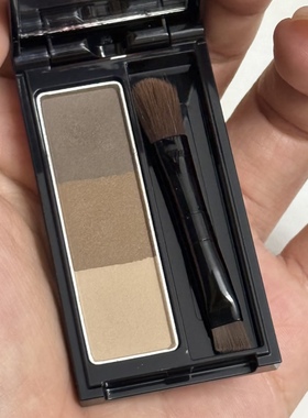 保税仓 日本本土KATE凯婷三色3D立体造型眉粉持久防水防汗带刷子