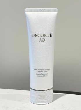 乐妆 日本黛珂AQ白檀泡沫洁面膏霜氨基酸舒活凝光云感洗面奶125ml