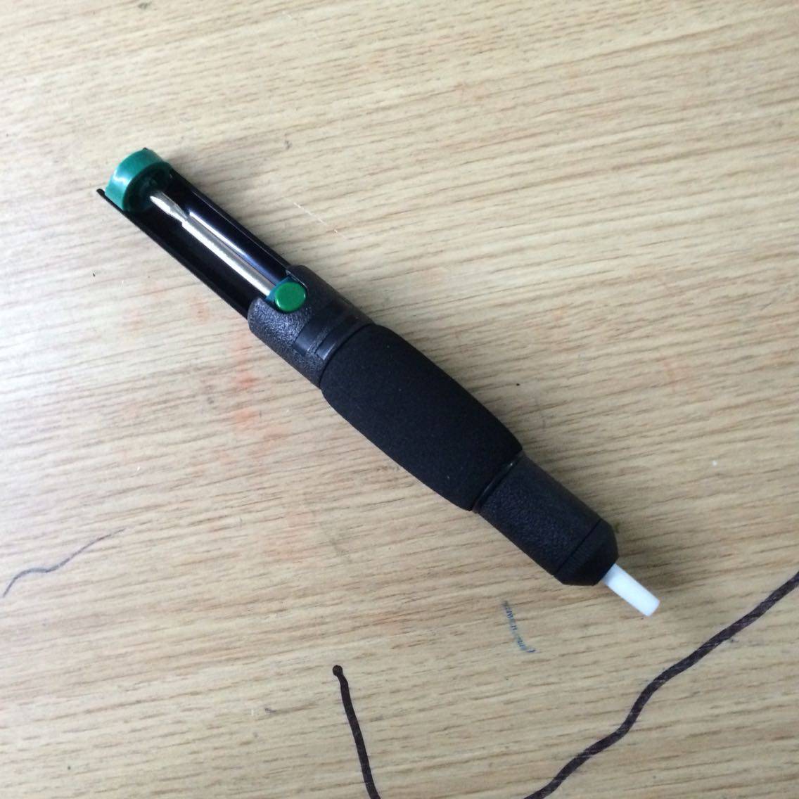 S-366D防静电吸锡泵 软柄防滑双环双开吸锡器 吸锡枪 吸力强