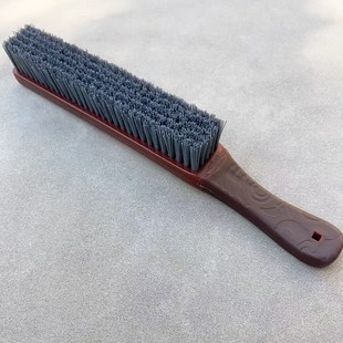 文玩刷长牛筋柄5排铁矿颗粒刷丝耐磨文玩核桃金刚清理打底包浆刷