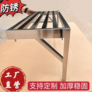 不锈钢挂墙置物架壁挂三角架支架厨房储藏室车库墙壁货架阳台花架