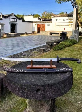 银龙巨龙战刀客厅展示摆件镇宅武术健身器材冷兵器装饰品未开刃